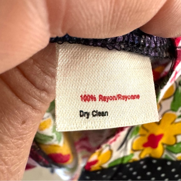 Vintage Suttles & Seawinds Bold Print Duster - Picture 10 of 11
